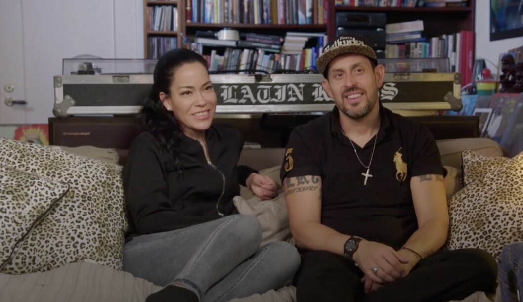 FOTO: TV4 Douglas "Dogge" Leon och Claudia Sierpe Apablaza i Alby