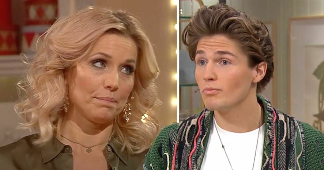 Tina Nordström och Filip Lamprecht