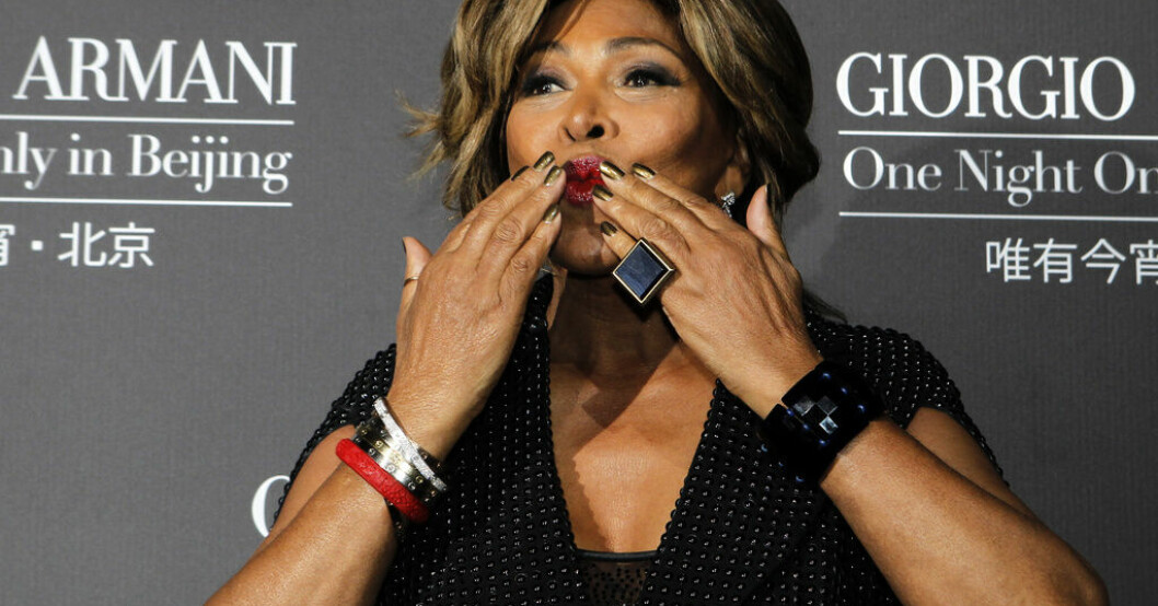 Tina Turner har avlidit. Arkivbild. "Turner levde på sin utstrålning"