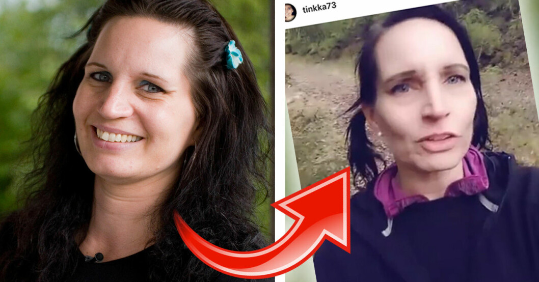 Tina Johansson från Familjen annorlunda.