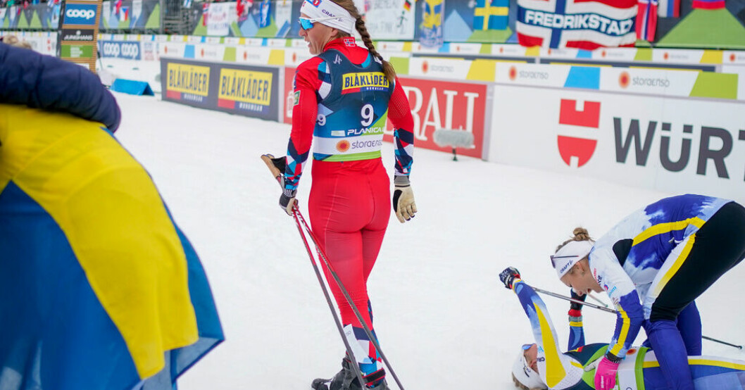 Tiril Udnes Weng efter sprintfinalen. Norskorna chanslösa: "Jag blev statist"
