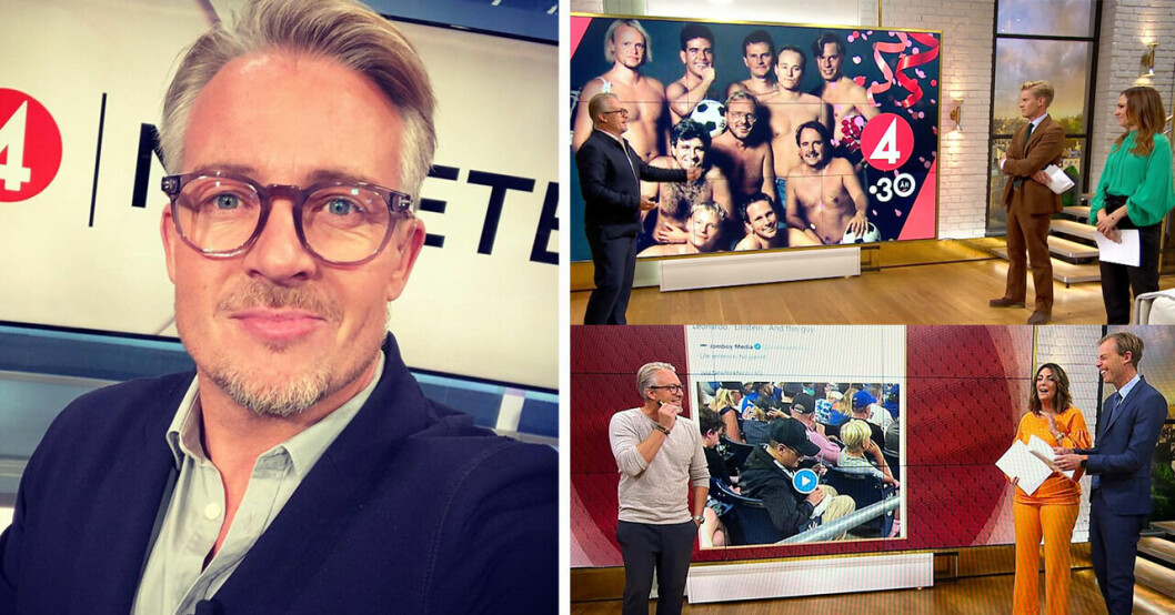 Mattias Tjernström avslöjade TV4-nyheten på eget bevåg.