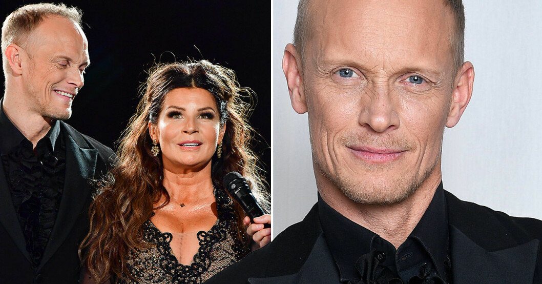 Tobias Karlsson och Carola Häggkvist.