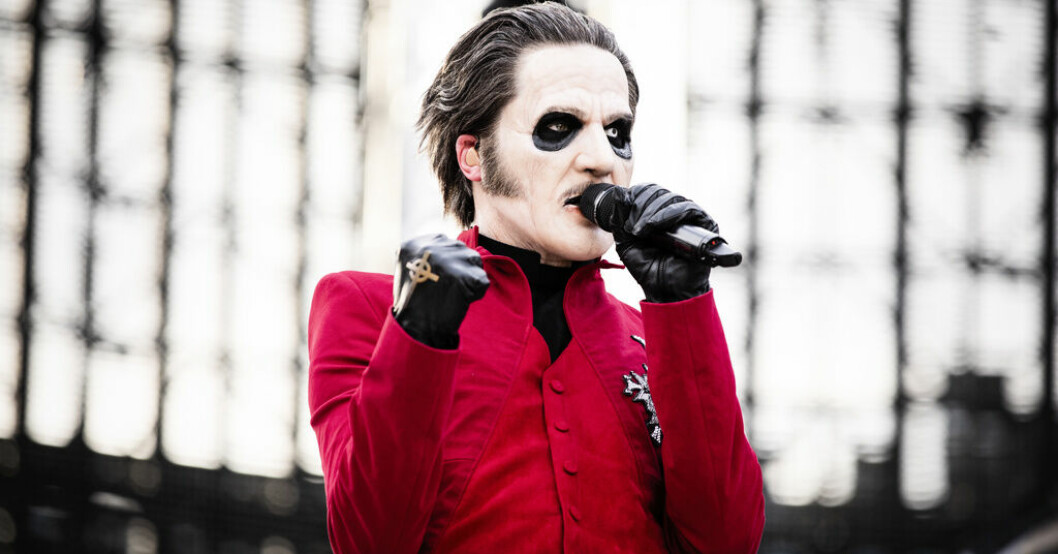 Tobias Forge med Ghost på Ullevi. Arkivbild från 2019. Ghost släpper ny coverskiva