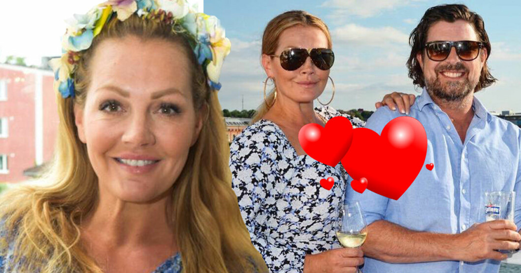 Johanna Toftby med kärleken Janne Fors