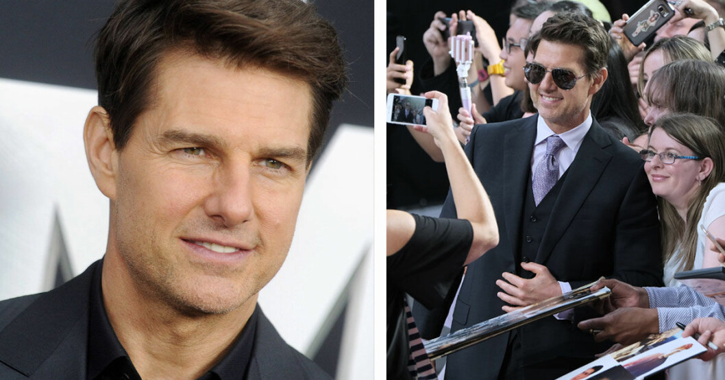 Tom Cruise klädmiss i Tokyo