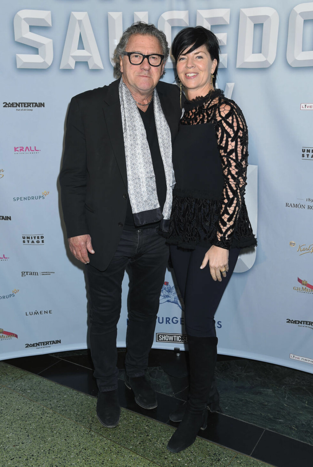 Tommy Körberg, Anne-Charlotte Körberg Tommy Körberg, Anne-Charlotte Körberg Premiär, Danny Saucedos show, Hamburger Börs, Stockholm, 2017-01-25 (c) Karin Törnblom / IBL