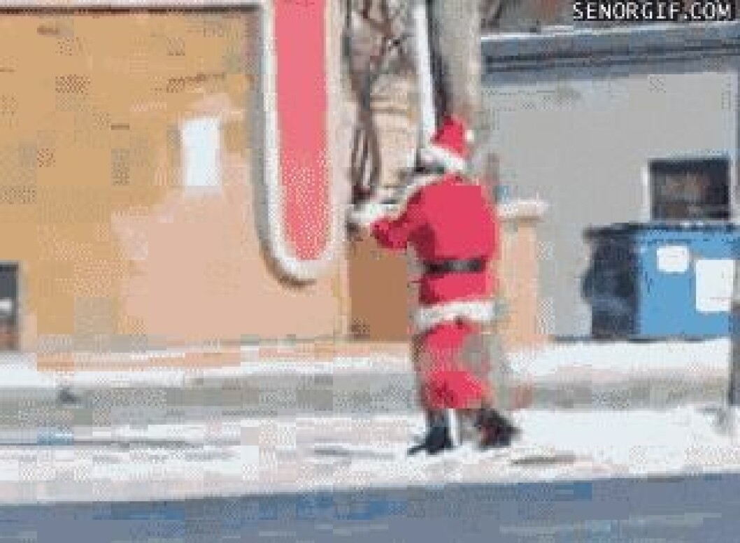 Källa: <a href="http://giphy.com/search/christmas" target="_blank">Giphy</a> tomte