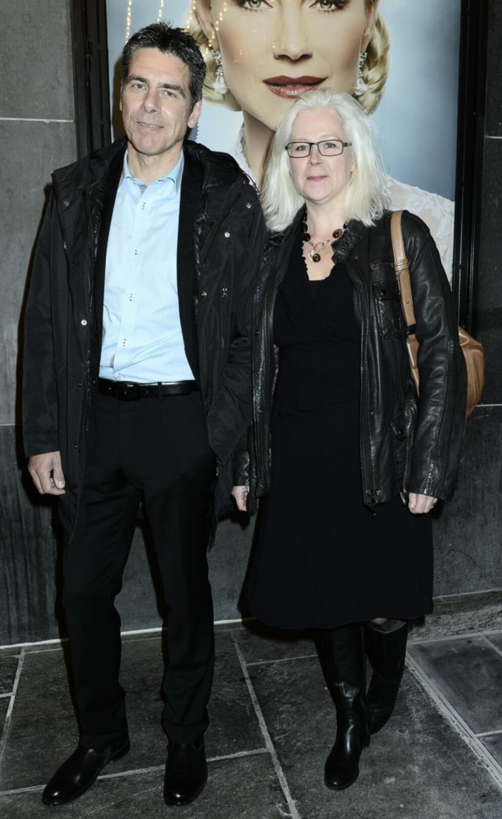 Mikael Tornving och ex-frun Gunilla. Mikael Tornving och ex-frun Gunilla på röda mattan.