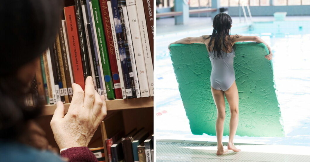 Totalt har 20-tal personer portats från bibliotek och badhus sedan lagen ändrades för snart ett år sedan, visar nya siffror. Arkivbild. Så många portas från badhus och bibliotek