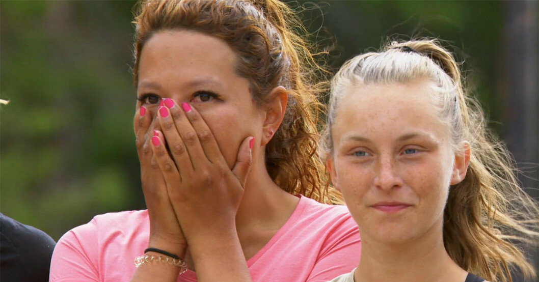 Tova-Sophia och Johanna. Tova-Sophia Aronsson och Johanna Thorén.