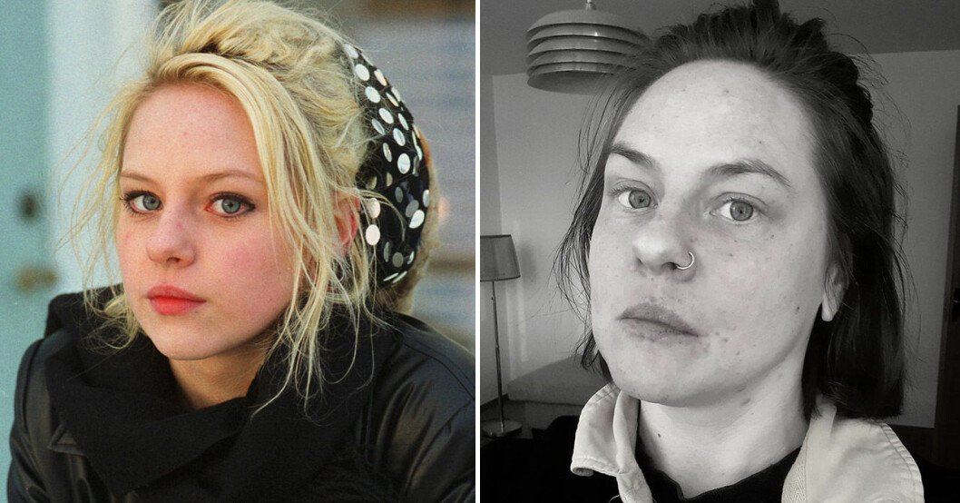 Tove Nordin 2000 och 2020.