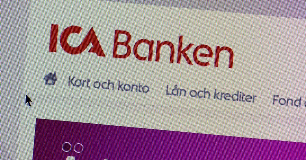 Trassligt för Icabankens kunder. Arkivbild. Teknikproblemen över för Icabanken