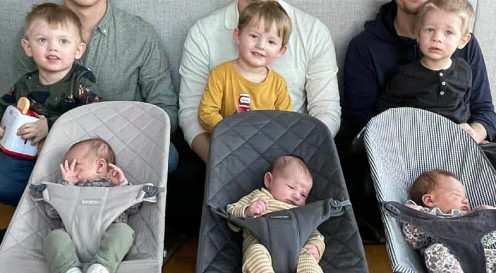 Från vänster: syskonparen Axel och Alicia, Frank och Mila samt Melker och Alma.