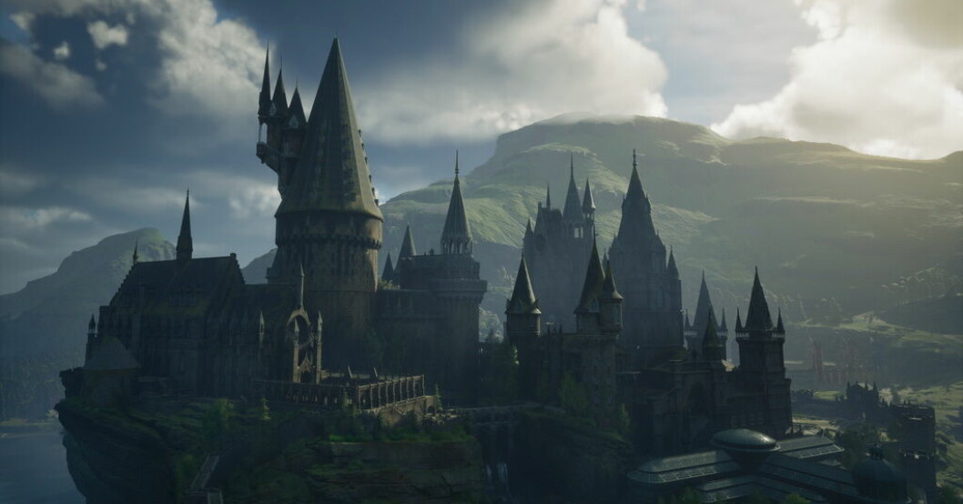 Trollkarlsskolan Hogwarts fortsätter att locka. Pressbild. "Hogwarts legacy" passerar miljardstrecket