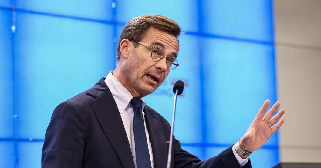 Trots att Moderaternas partiledare Ulf Kristersson fick statsministerposten förlorade partiet röster för tredje valet i rad. Arkivbild. Valanalys: M måste bryta nedgång i storstäder