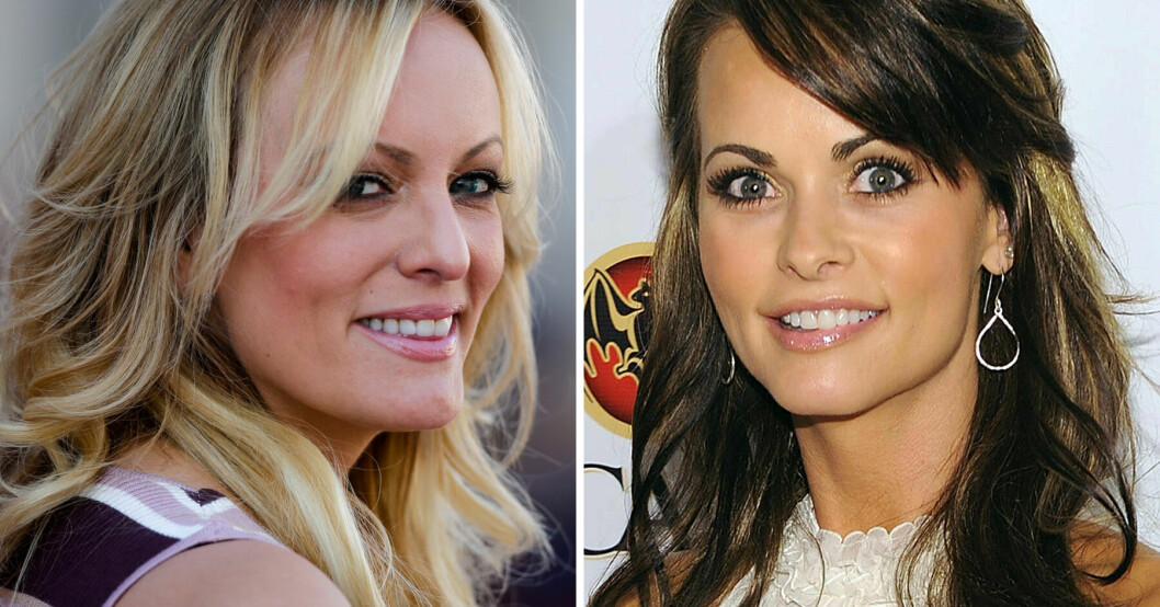 Stormy Daniels och Karen McDougal är huvudfigurer i åtalet mot Donald Trump.