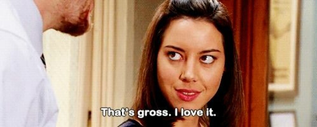 Via: <a href="https://wifflegif.com/tags/377394-aubrey-plaza-thats-gross-i-love-it-gifs" target="_blank" rel="noopener">Wifflegif</a> tumblr_nbhiaeAnbw1tq4of6o1_500