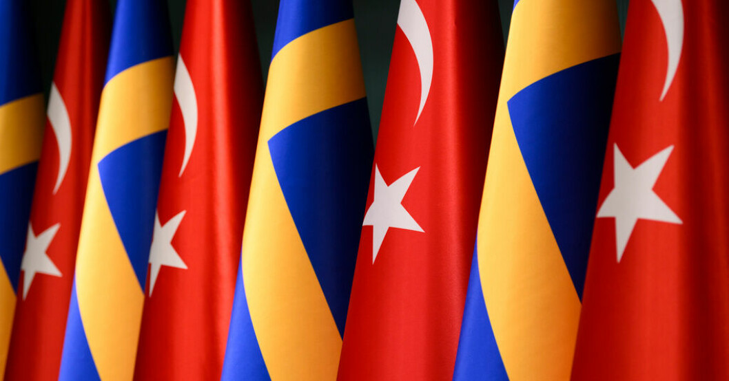 Turkiet har öppnat för att samtalen om ett svenskt medlemskap i Nato kan återupptas. Arkivbild. Expert: Ökad press på Turkiet