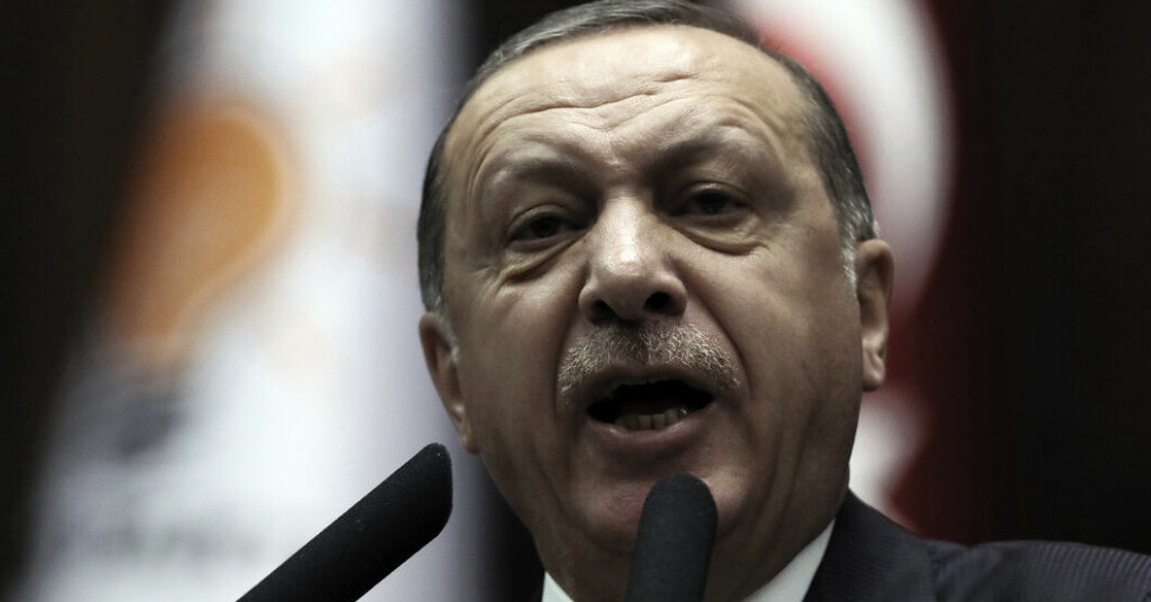 Turkiets president Recep Tayyip Erdogan. Arkivbild. Här är turerna i Nato-bråket med Turkiet