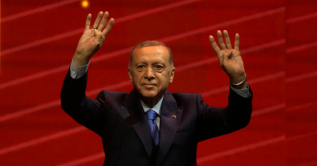 Turkiets president Recep Tayyip Erdogan. Arkivbild. USA-politiker: Fått turkiskt Natolöfte om Sverige