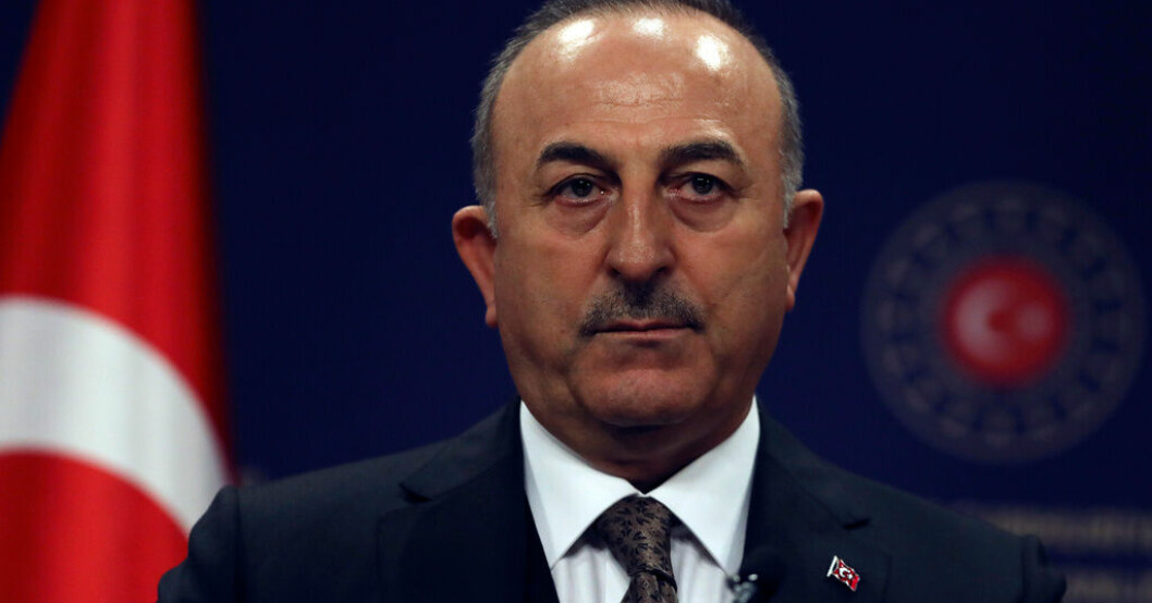 Turkiets utrikesminister Mevlüt Cavusoglu. Arkivbild. Turkiets koranlarm: Var så nazisterna började