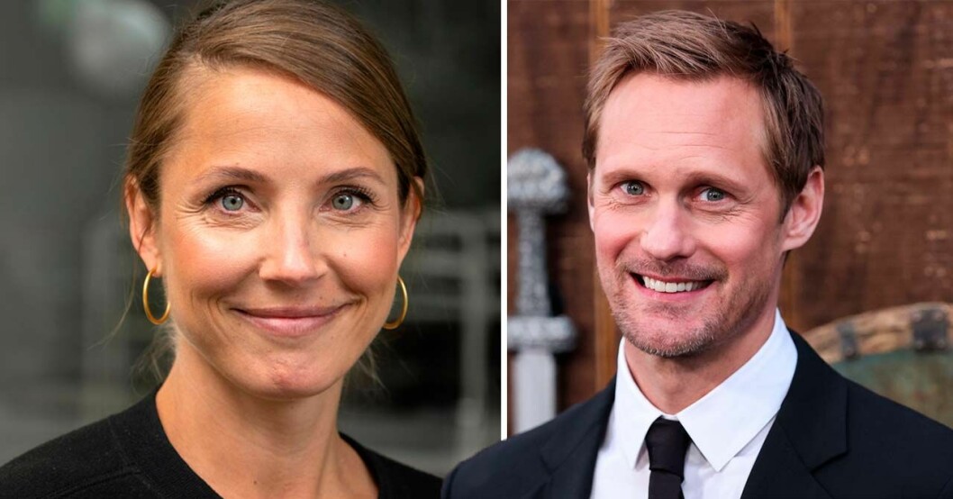 Tuva Novotny och Alexander Skarsgård