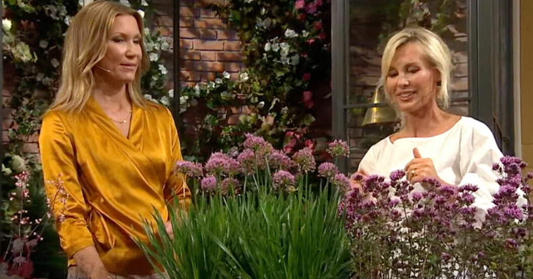 TV4-profilerna Jenny Alversjö och Victoria Skoglund.