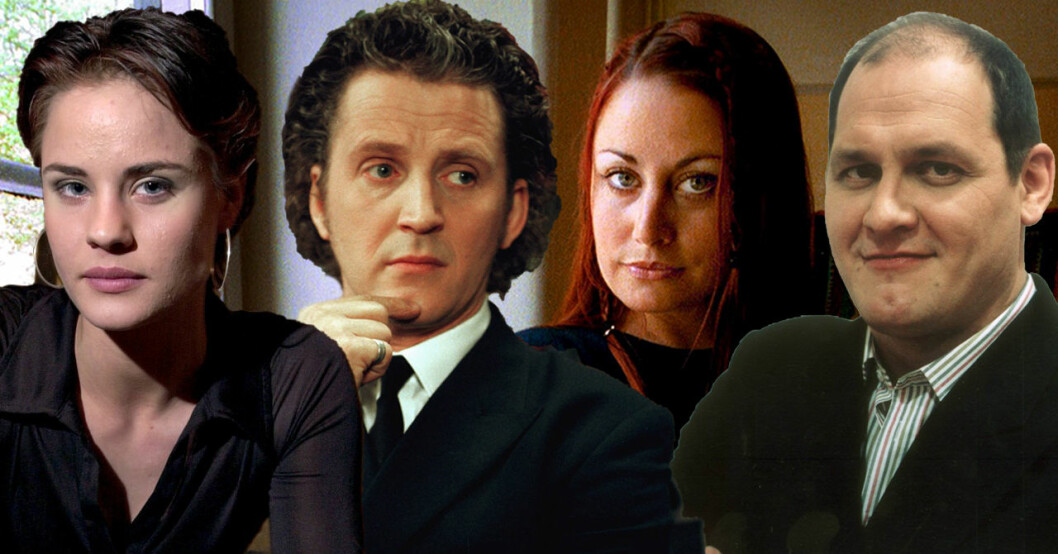 Zara Zetterqvist, Kenneth Söderman, Kajsa Mellgren och Bertram Heribertson var alla tv-kändisar på 90-talet.