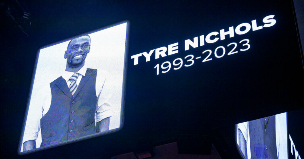Tyre Nichols bilder från Memphis ställs ut i Kalifornien. Tyre Nichols fotografier ställs ut i öknen
