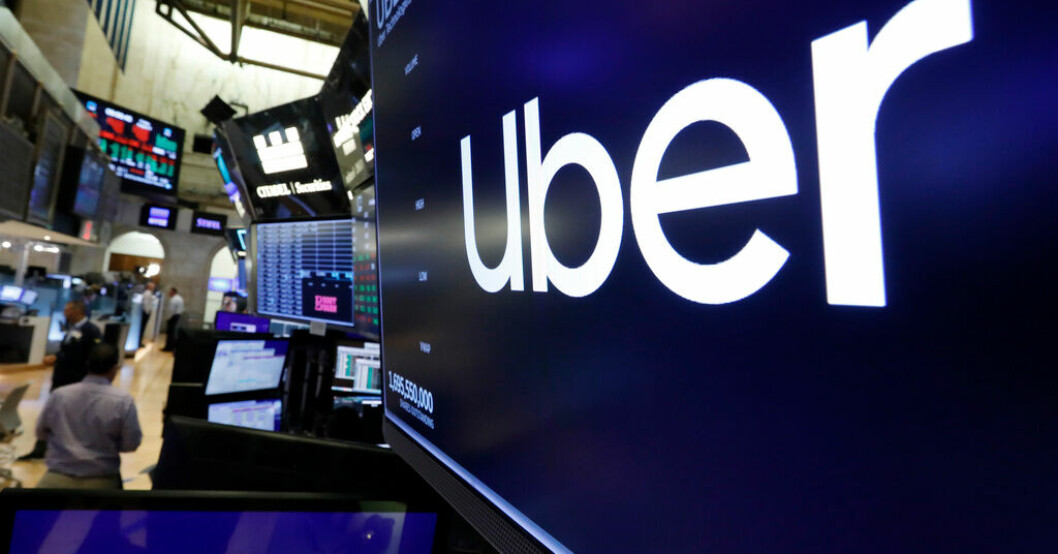 Uber Technologies går bättre än väntat. Arkivbild Rekordhög lönsamhet för Uber