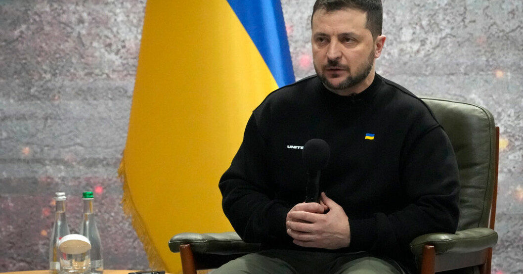 Zelenskyj: Ukraina tog sig igenom svår vinter