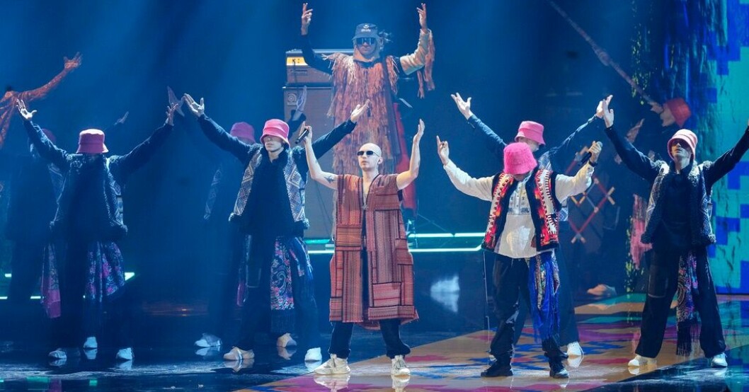 Ukrainska Kalush Orchestra vann Eurovision Song Contest i fjol. Arkivbild. ESC-biljetter till ukrainska flyktingar