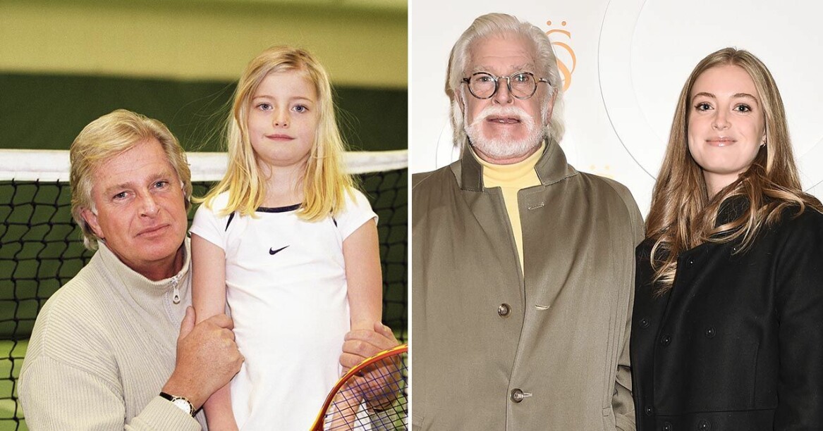 Ulf och dottern Lovisa 2002 och 2020. Ulf Brunnberg med dottern Lovisa 2002 och 2020.