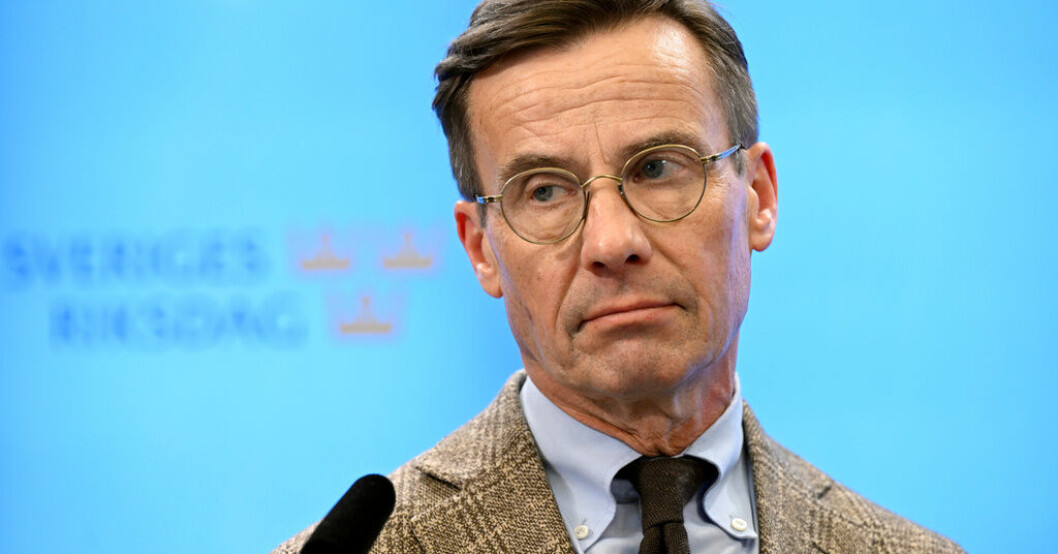 Ulf Kristersson besöker Volodymyr Zelenskyj i Kiev