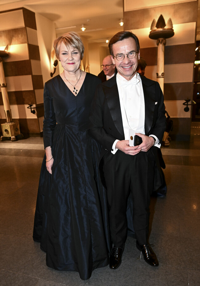Birgitta Ed och maken Ulf Kristersson. Birgitta Ed och maken Ulf Kristersson.