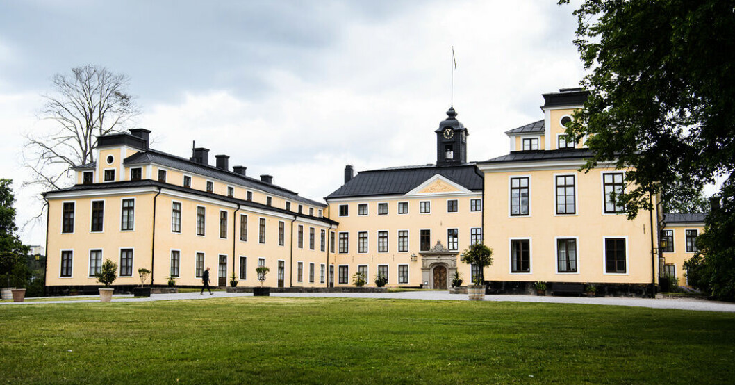 Ulriksdals slott i Solna utanför Stockholm. Arkivbild. "Hela Sverige bakar" byter slott