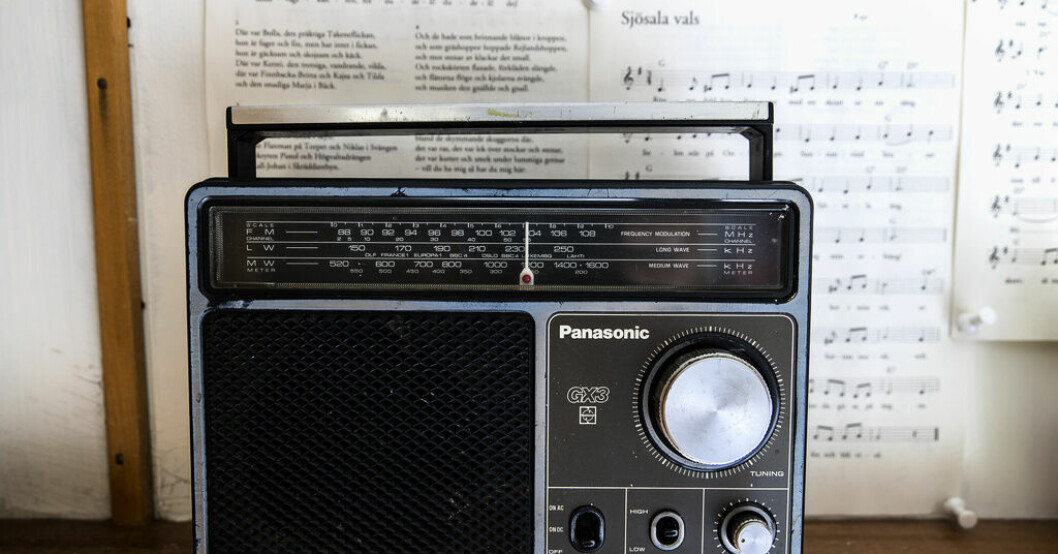 Under måndagen kommer ett mobiliseringsmeddelande att gå ut i Sveriges Radio P4 som en del av militärövningen Aurora 23. Arkivbild. Sverige övar mobilisering via radion