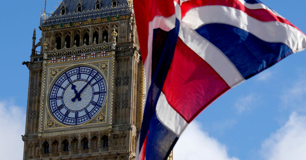Underliggande brittisk inflation stiger. Arkivbild. Brittiskt inflationsfall mindre än väntat