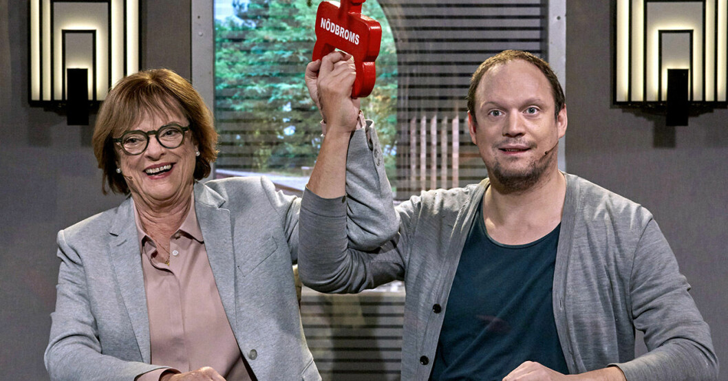 Jonatan tävlade 2019 i På spåret tillsammans med sin mamma Cecilia.