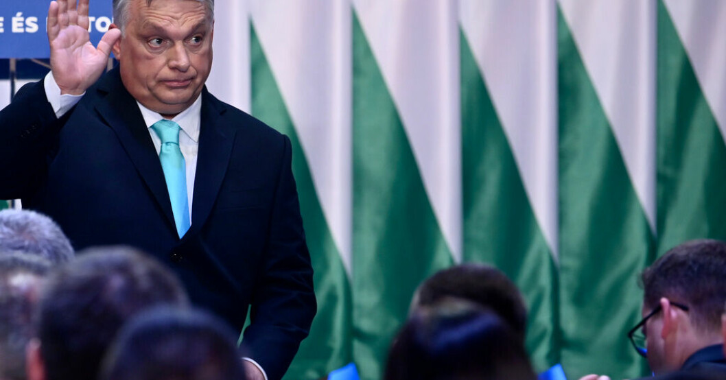 Ungerns premiärminister Viktor Orbán. Arkivbild. Orbán: Jag stödjer ansökningarna till Nato