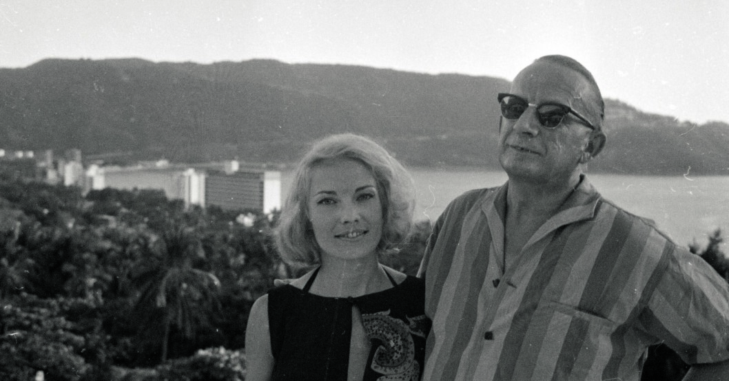 Heidi tillsammans med Dan-Axel. Heidi tillsammans med Dan-Axel Broström