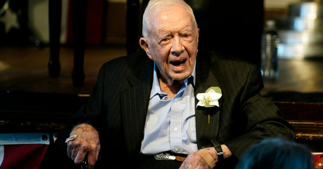 Jimmy Carter får palliativ vård i sitt hem