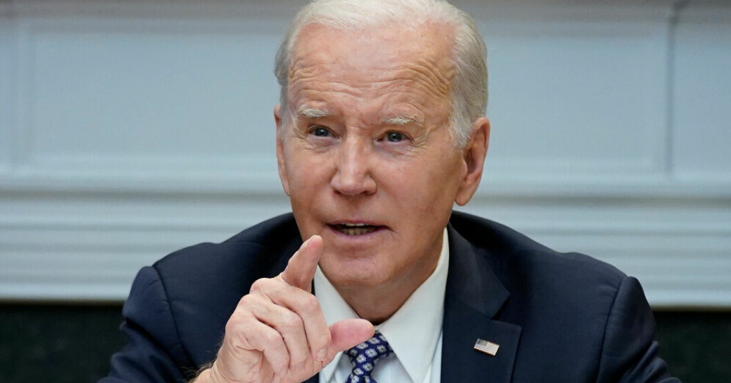 USA:s president Joe Biden tycker att hans ålder gjort honom vis. Arkivbild. Joe Biden: Åldern har gjort mig vis
