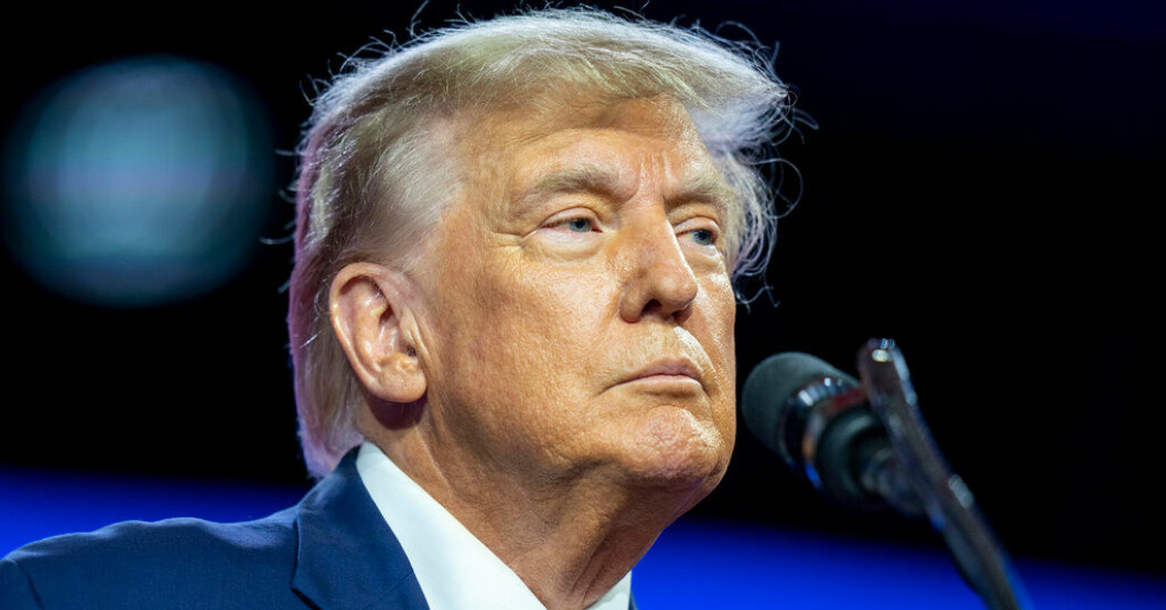 USA:s tidigare president Donald Trump. Arkivbild. Youtube släpper in Trump igen