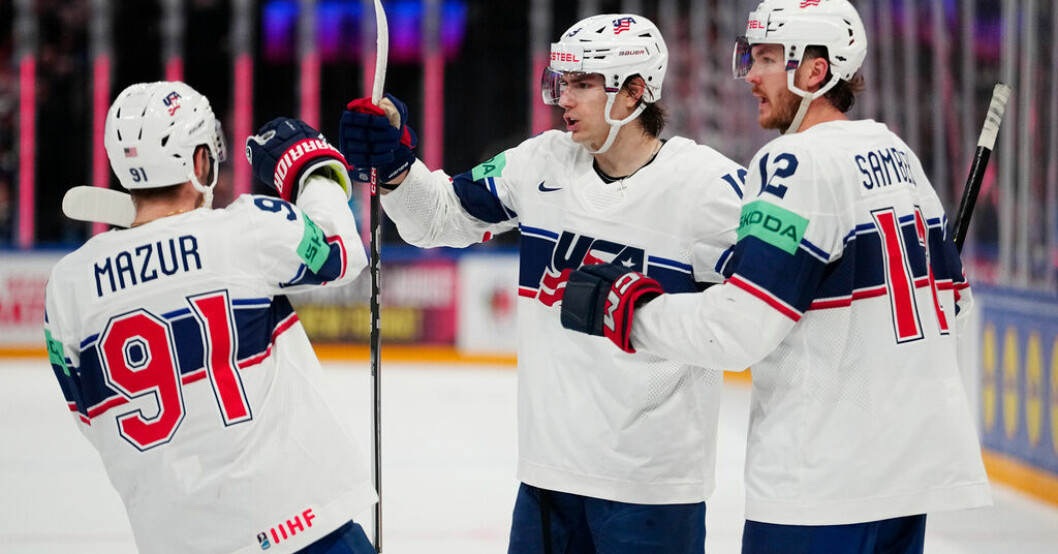 USA besegrade Finland med 4–1 i Tammerfors. Finlands mardröm: Föll i premiären i hemma-VM