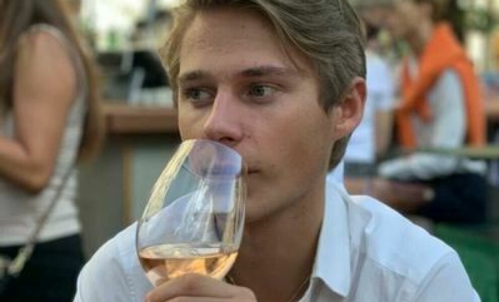 Tillsammans med maken Richard Friberg har Magdalena Andersson två barn. Här är sonen Björn Friberg.