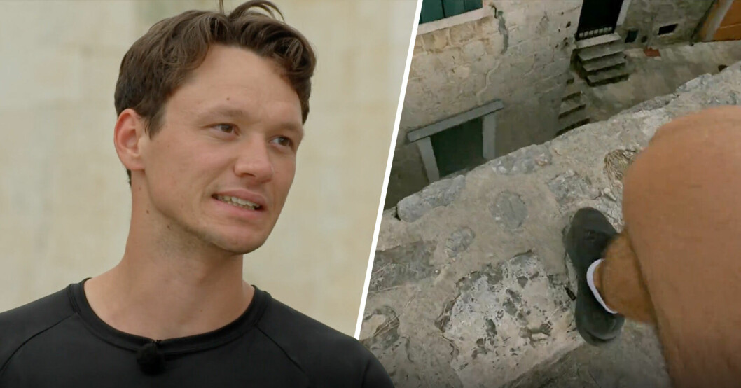 Nils Van der Poel, 26, var nära döden i Mästarnas mästare
