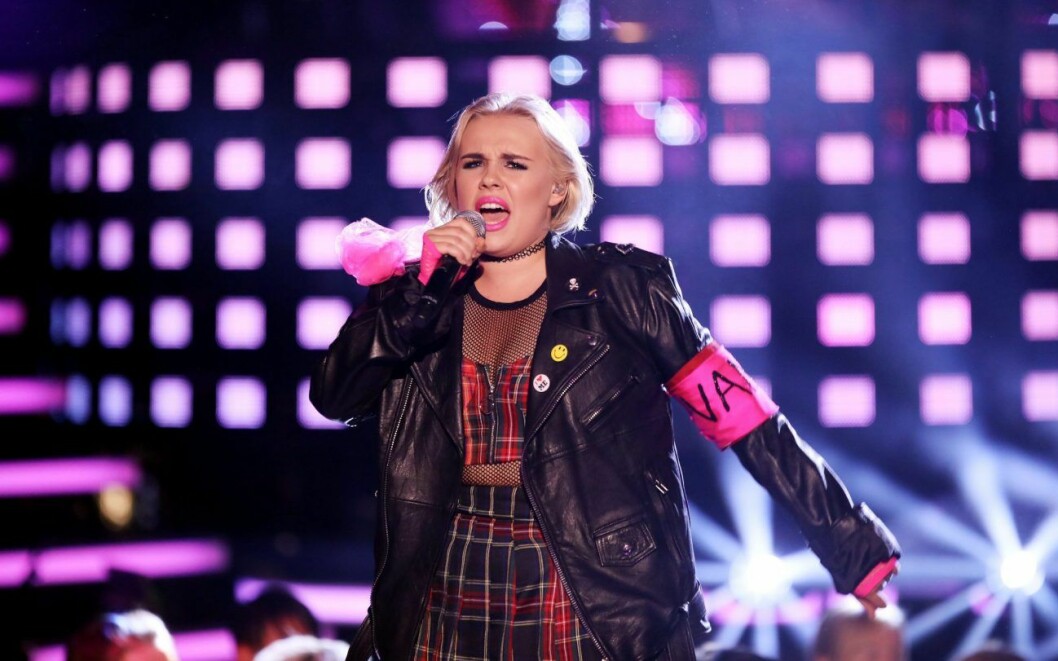 När Vanja Engström blev känd som en av de färgstarkaste deltagarna i förra årets säsong av Idol. Vanja Engström var en av deltagarna i Idol 2018.