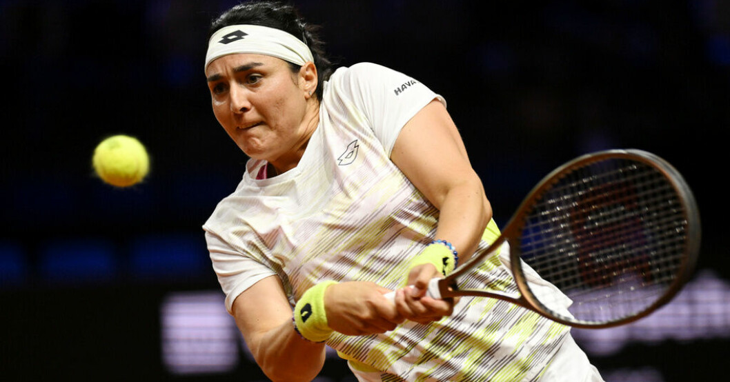 Världsfyran Ons Jabeur kommer inte att försvara sin WTA-titel i Madrid. Arkivbild. Världsfyran drar sig ur turnering